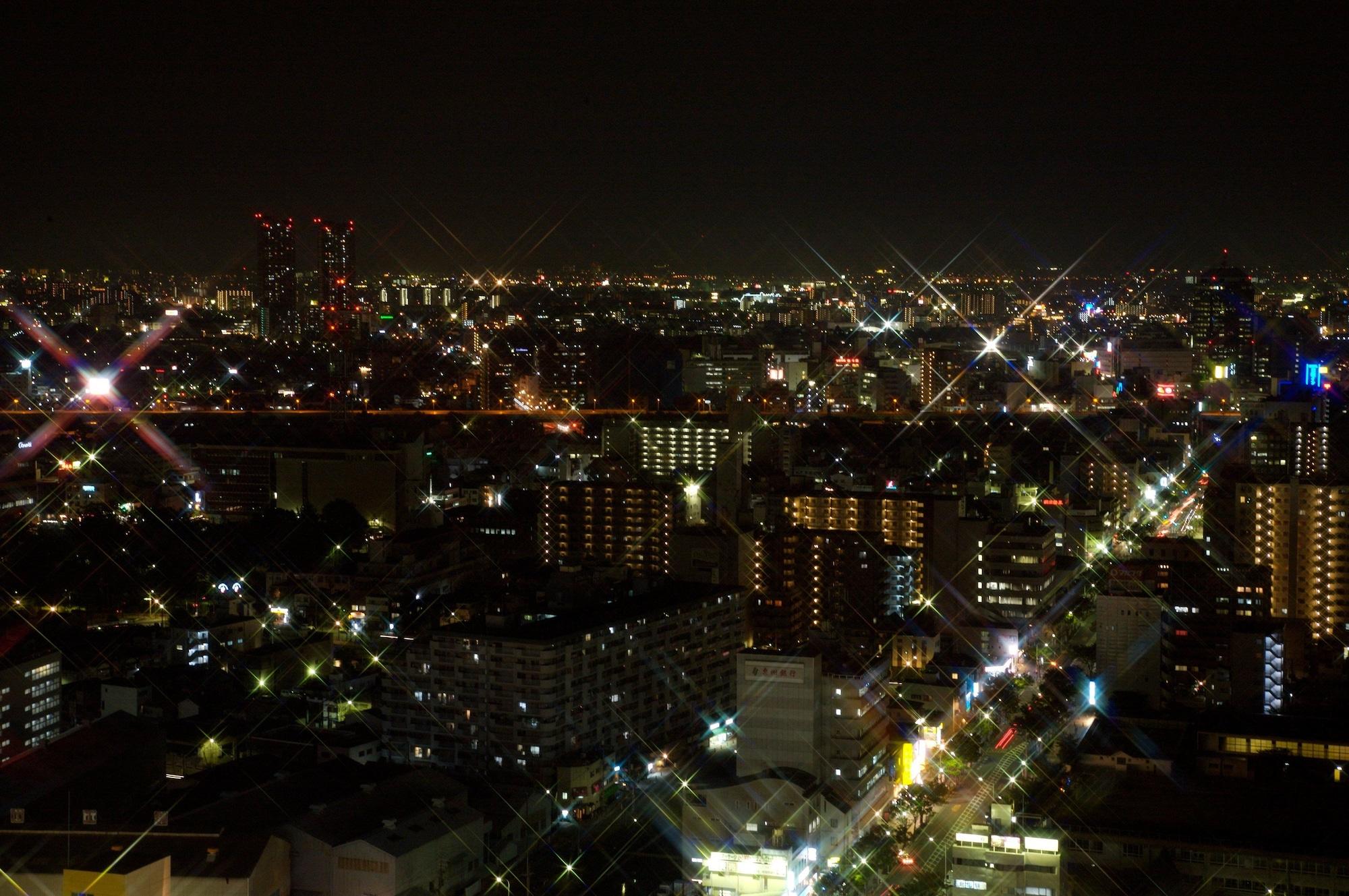Hotel Agora Regency Osaka Sakai Sakai  Extérieur photo View of the city at night