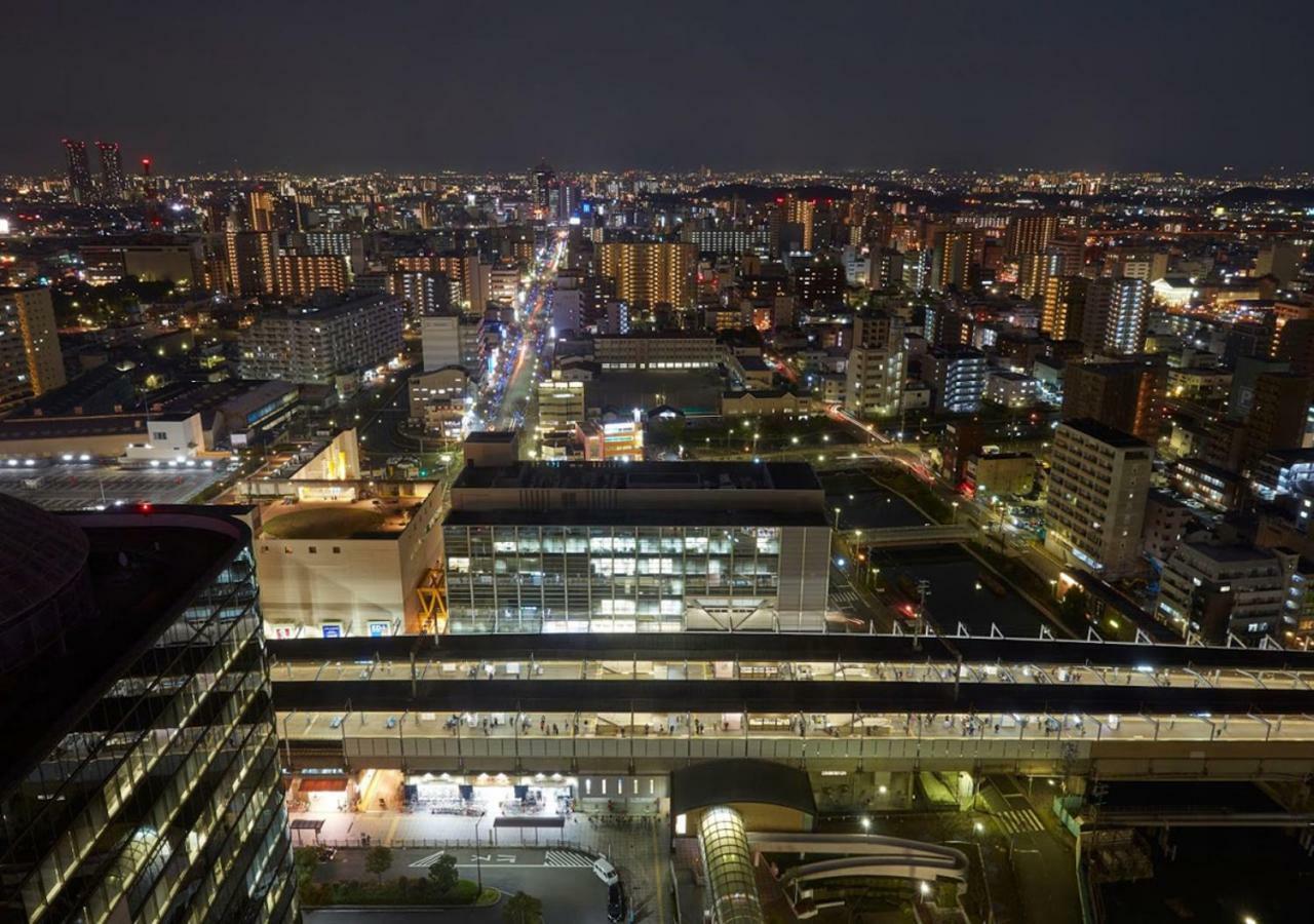 Hotel Agora Regency Osaka Sakai Sakai  Extérieur photo View of the station at night